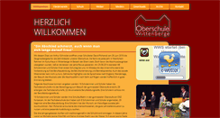 Desktop Screenshot of oberschule-wittenberge.de